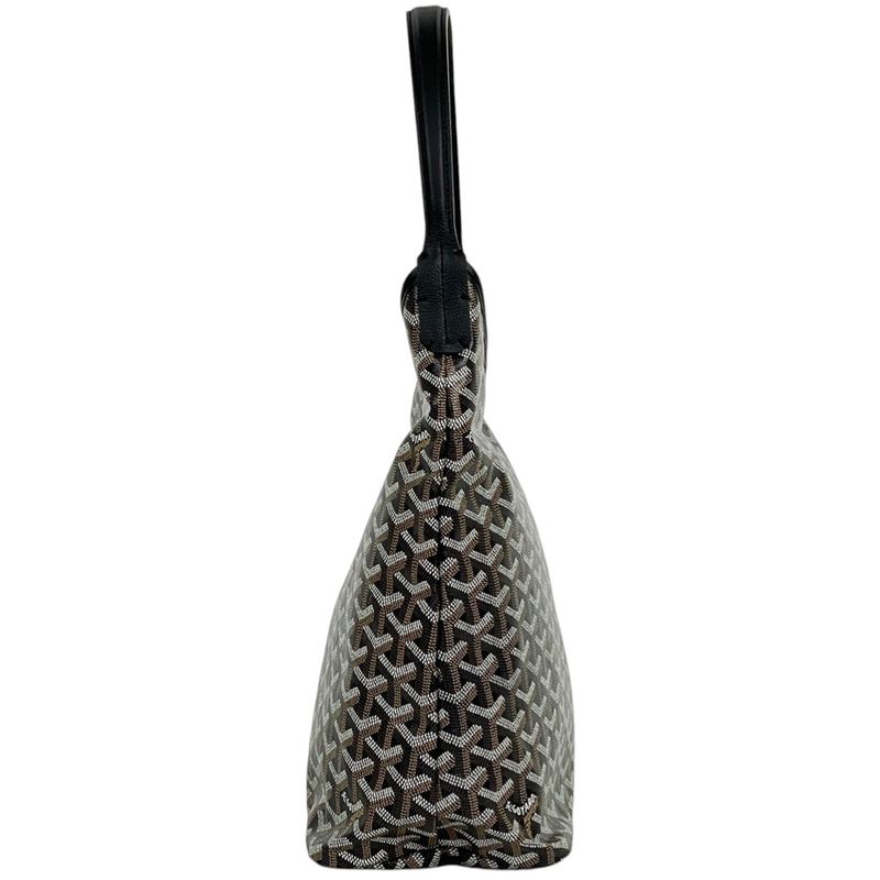 Goyard Boheme Hobo Shoulder Bag Black Brown