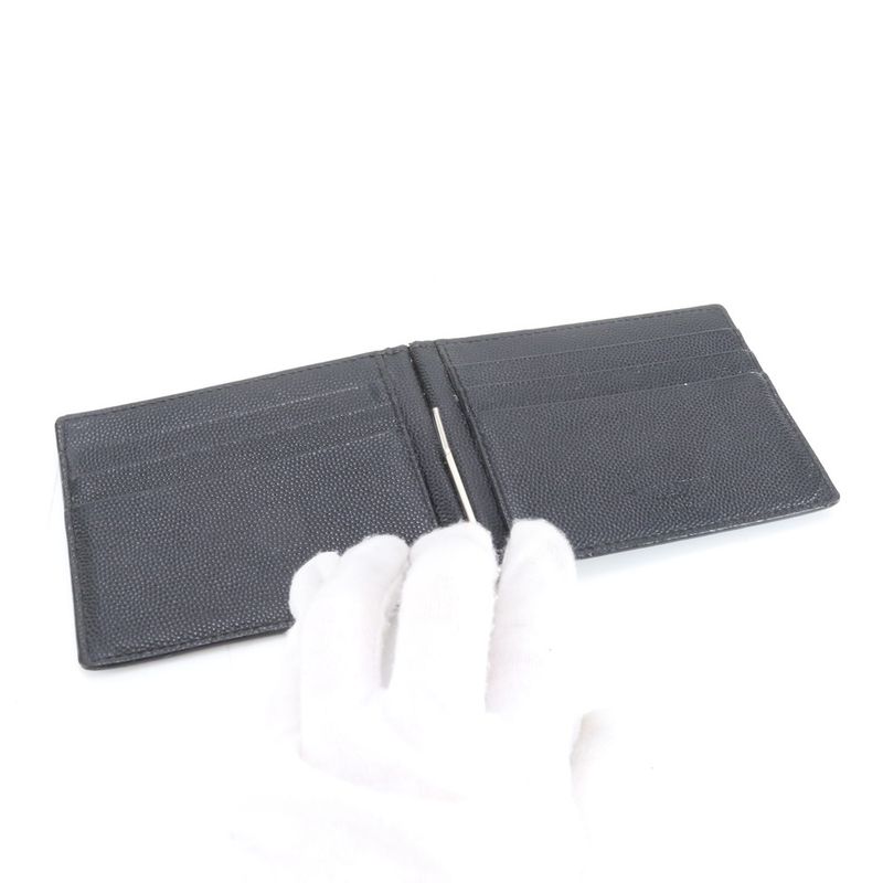 Saint Laurent Lot Paris YSL Leather Card Case Billfold Business