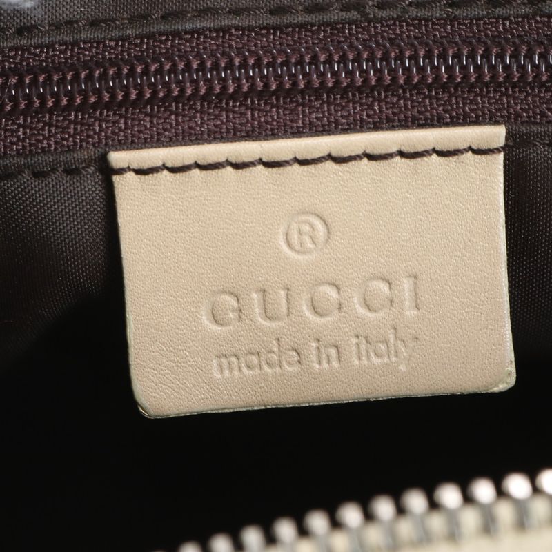 Gucci 001 Leather Shoulder Bag Hobo