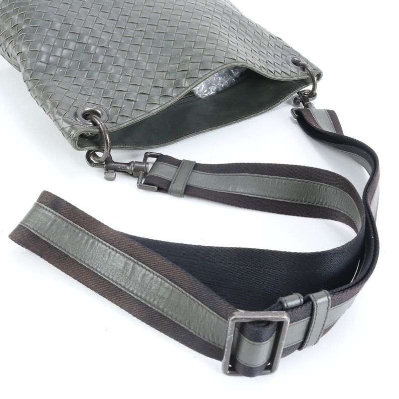 Bottega Veneta Intrecciato Braided Leather Shoulder Bag