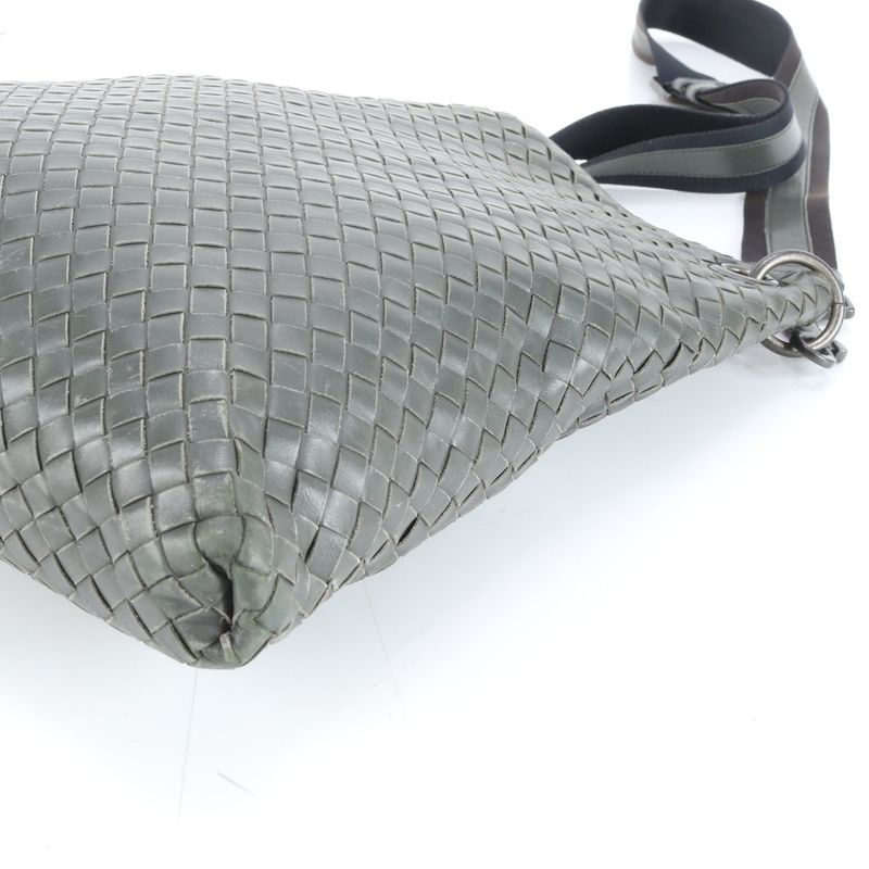 Bottega Veneta Intrecciato Braided Leather Shoulder Bag