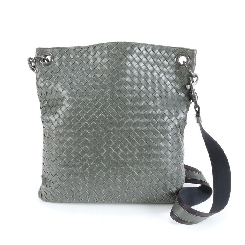 Bottega Veneta Intrecciato Braided Leather Shoulder Bag