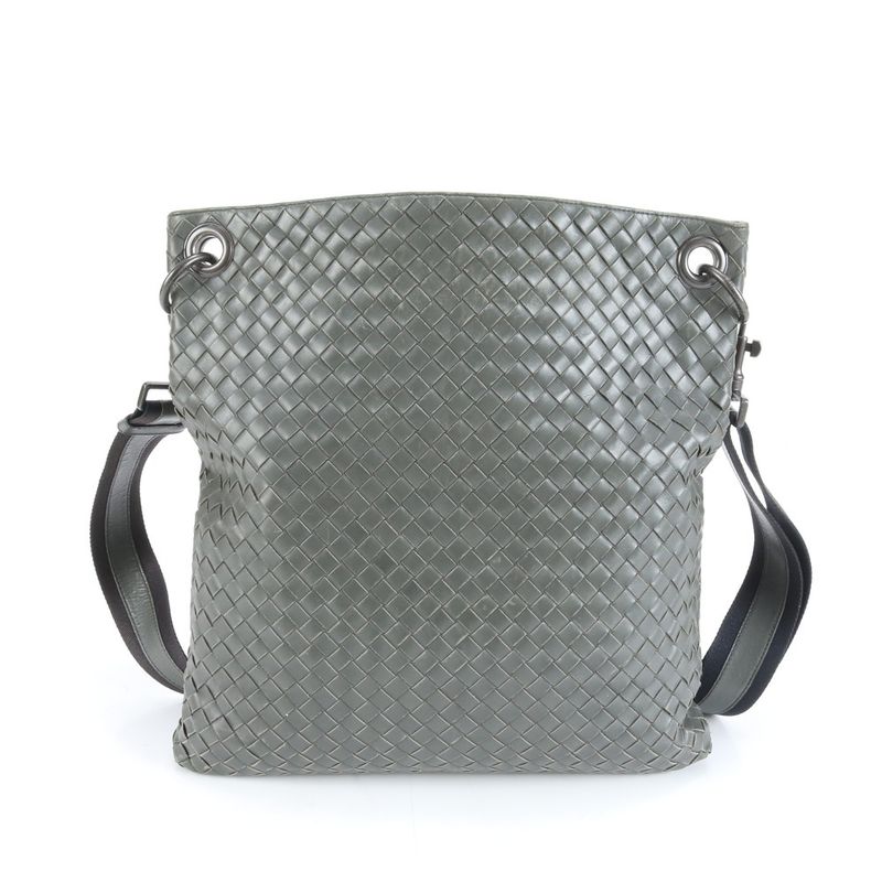 Bottega Veneta Intrecciato Braided Leather Shoulder Bag