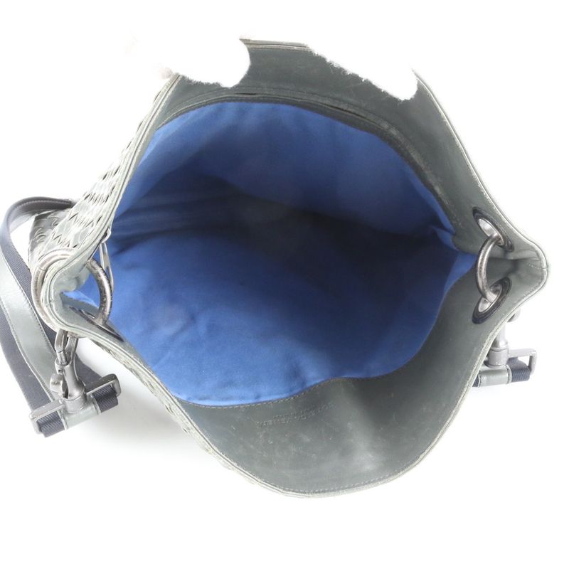 Bottega Veneta Intrecciato Braided Leather Shoulder Bag