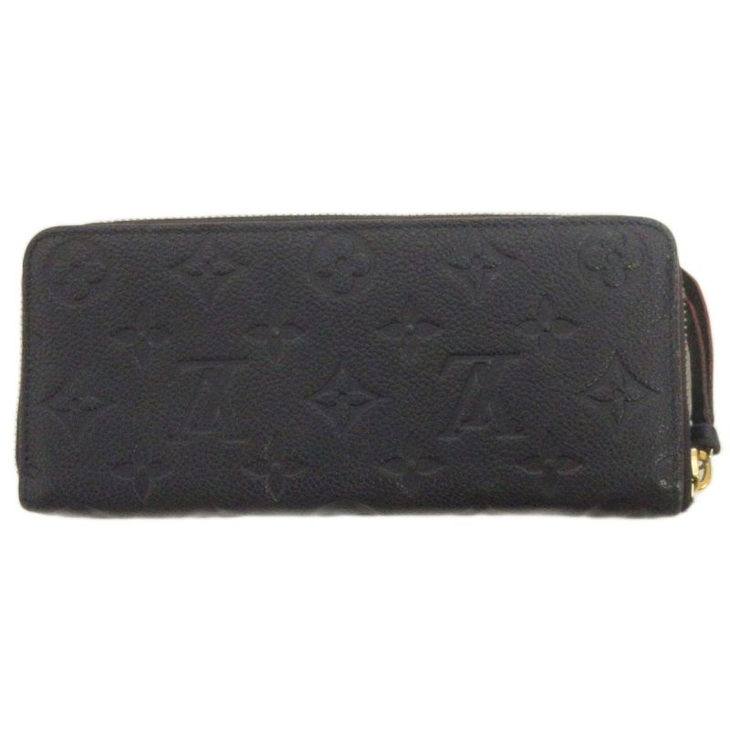 Louis Vuitton Portefeuille Clemence Zippy Wallet Monogram Empreinte Long