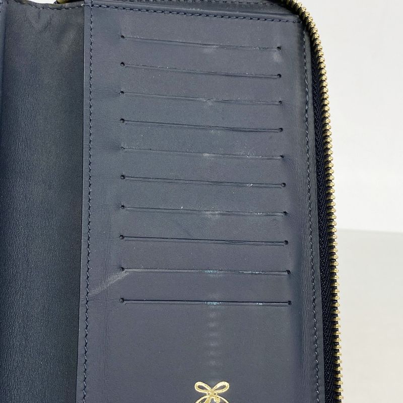 Louis Vuitton Wallet Monogram Denim LV Squared Collection Zippy