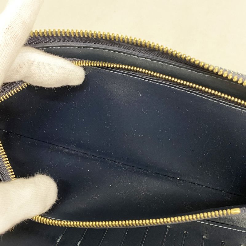 Louis Vuitton Wallet Monogram Denim LV Squared Collection Zippy