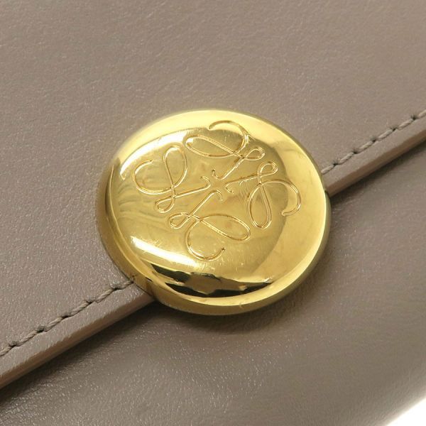 Loewe Pebble Vertical Wallet Small