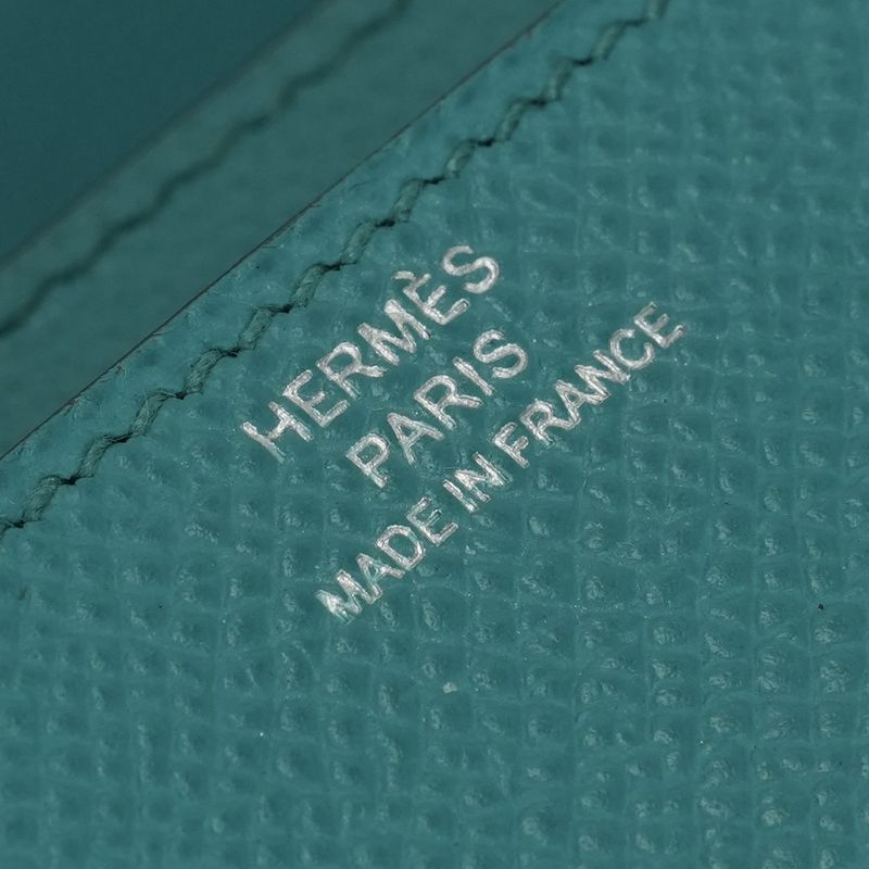 Hermes Constance Long Constance Wallet Epsom Blue