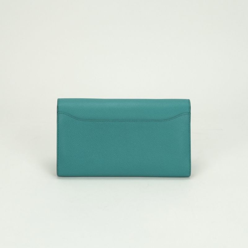 Hermes Constance Long Constance Wallet Epsom Blue