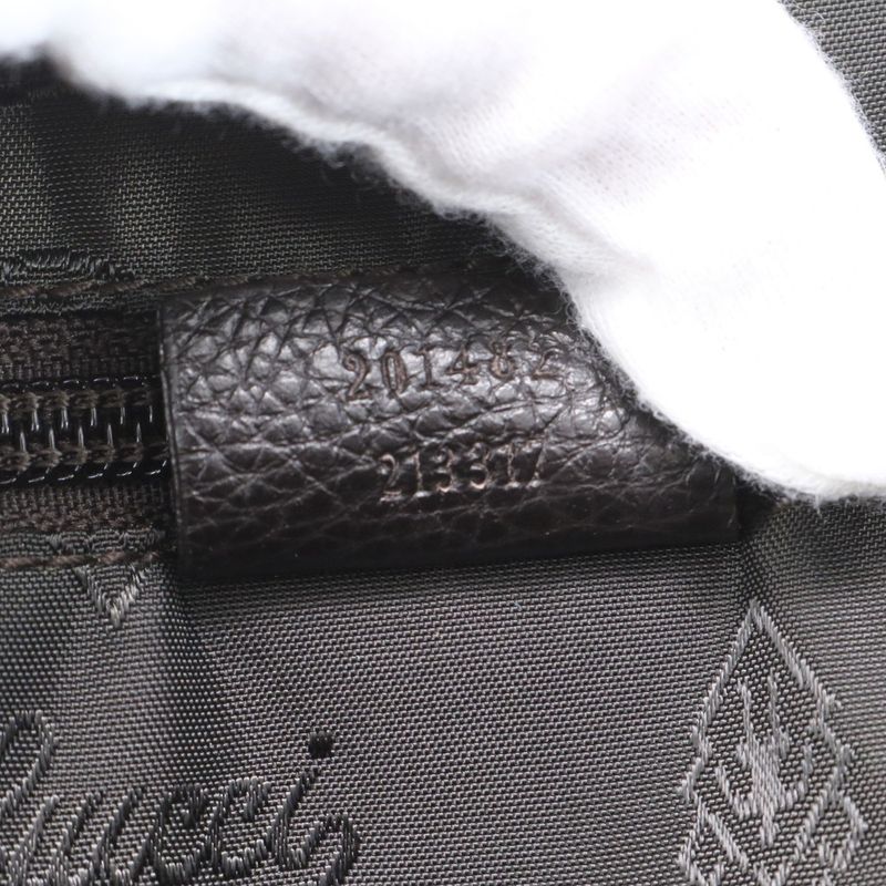 Guccissima Leather Boston Bag Business Travel Tote Carry