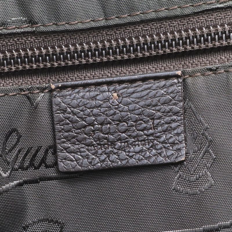 Guccissima Leather Boston Bag Business Travel Tote Carry