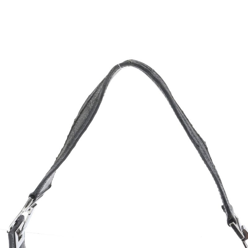 Gucci GG Canvas Hobo Leather Shoulder Bag