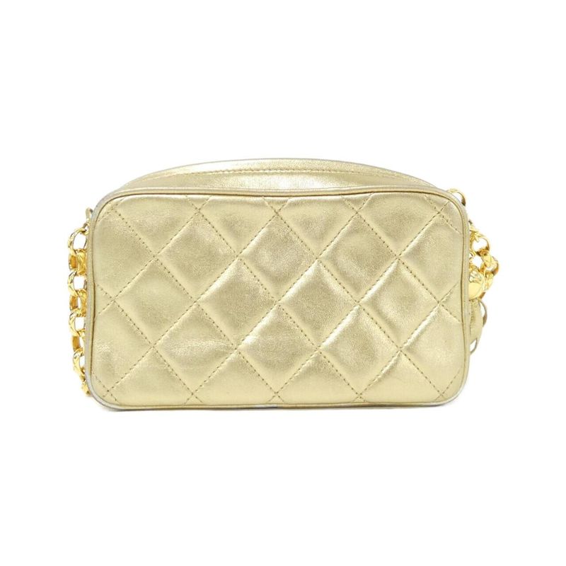 Chanel Vintage Diamond CC Line Shoulder Bag