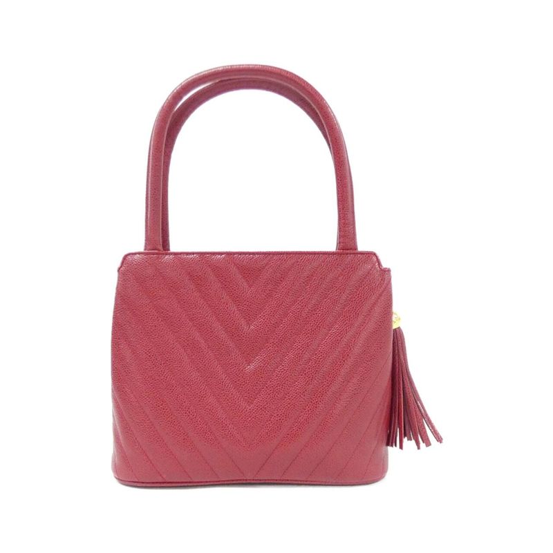 Chanel Vintage Bag Caviar Red