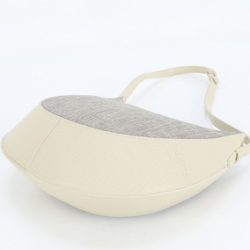 Loewe Hobo Leather Canvas Shoulder Bag