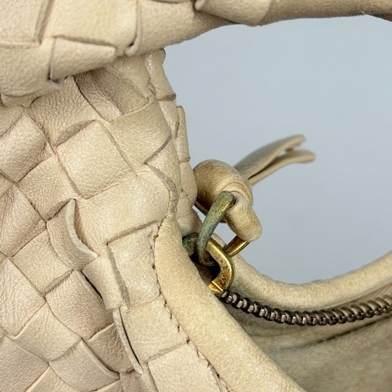 Bottega Veneta Intrecciato Shoulder Bag Hobo Leather