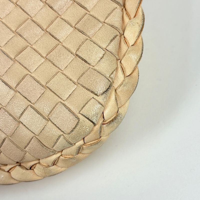 Bottega Veneta Intrecciato Shoulder Bag Hobo Leather