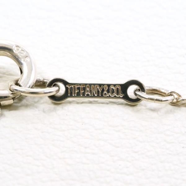 Tiffany & Co Open Cross Silver Necklace Box Bag Total Weight 28 g Approx 40 cm