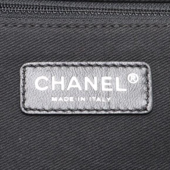 Chanel CC Quilted Nylon Luggage Carry-on Trolley Wheels Travel Bag