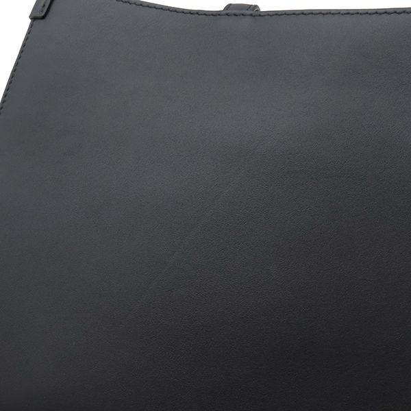 Cartier Shoulder Bag Hobo Bag Sm Leather Black Gold Hardware Must de