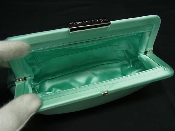 Tiffany & Co Satin Clutch Bag Second Bag Multi Case