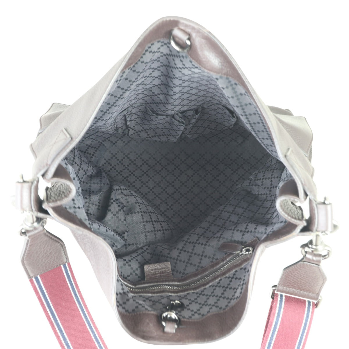 Gucci Bamboo Leather Messenger Bag