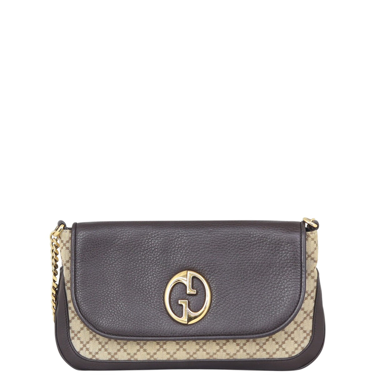 Gucci 1973 Canvas Flap Bag