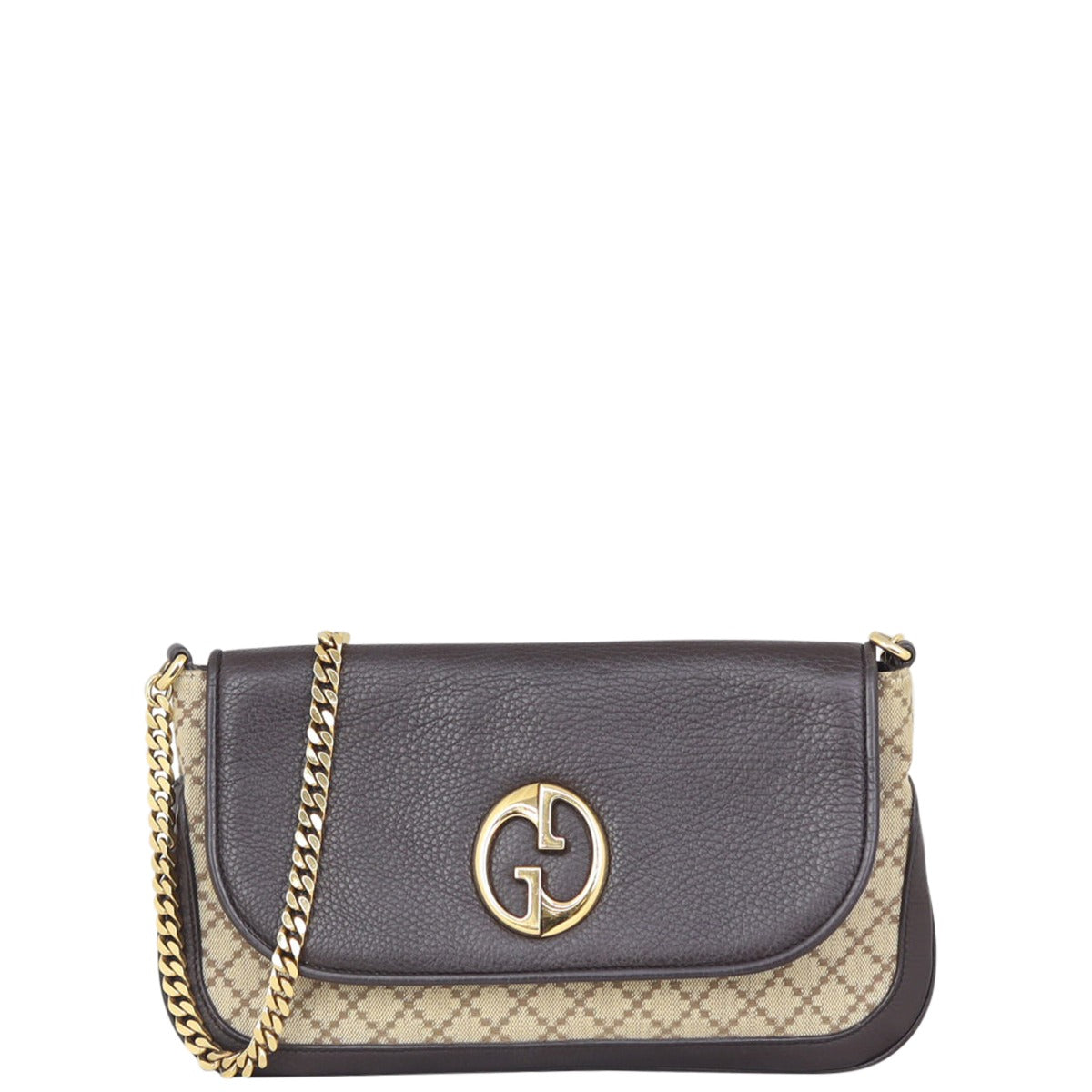 Gucci 1973 Canvas Flap Bag