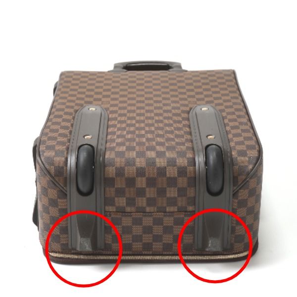 Louis Vuitton Damier Travel Bag with Casters Pegase 55 Carry-on Bag