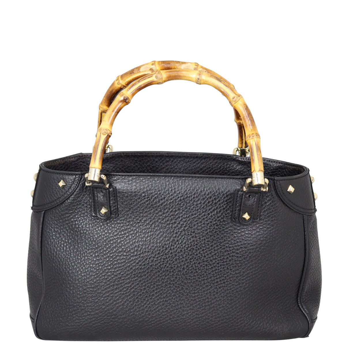 Gucci Bamboo Handle Studded Tote