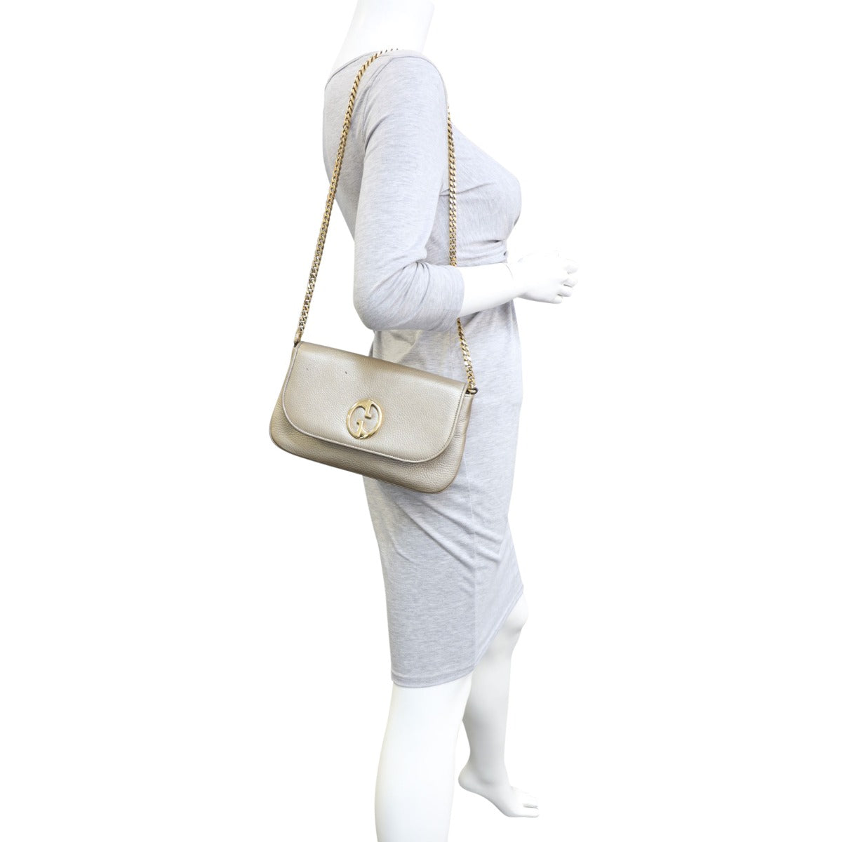 Gucci 1973 Medium Chain Shoulder Bag