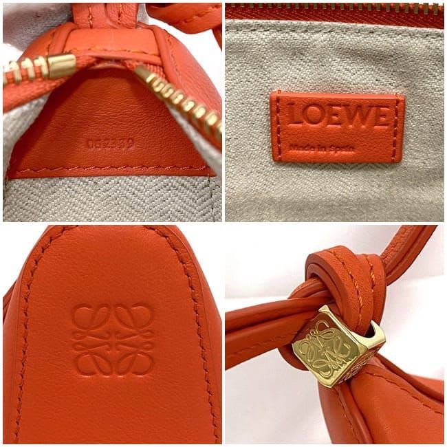 Loewe 2-Way Bag Hammock Hobo Orange