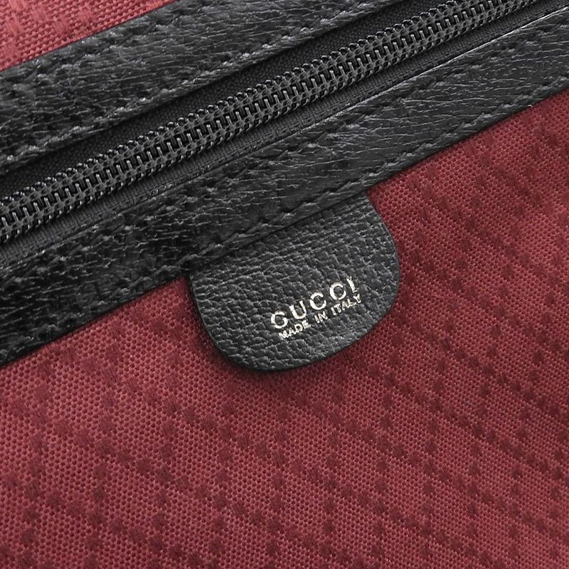 Gucci 90 S Vintage Item Leather 2-Way Shoulder Carry Travel Suit Case Bag