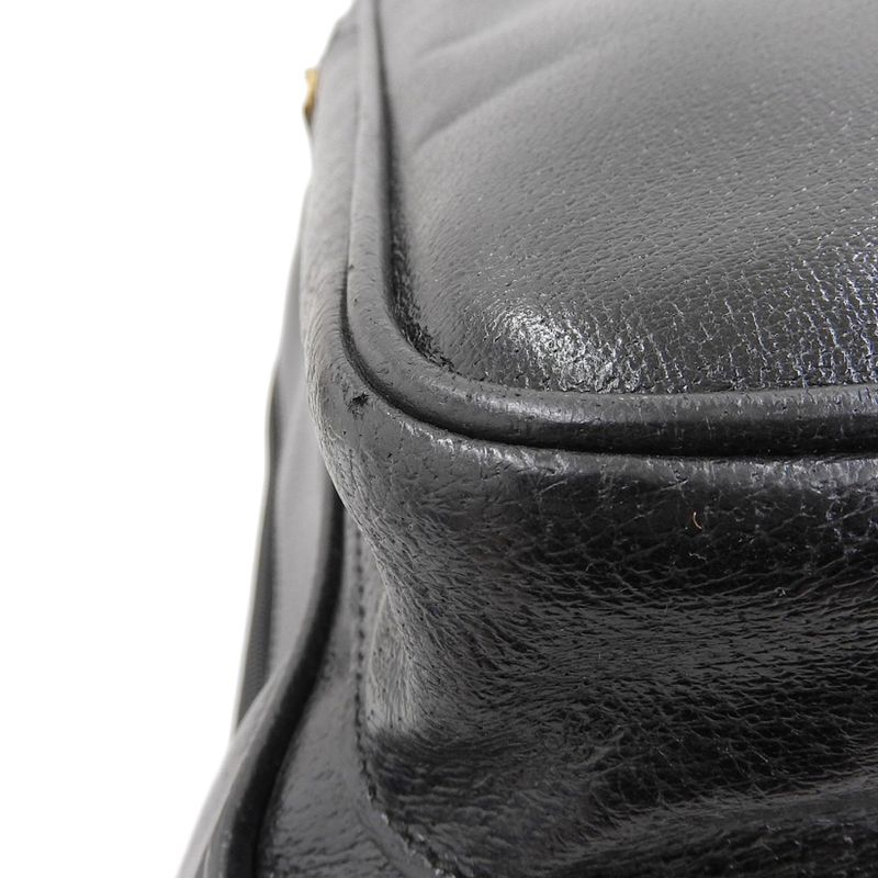 Gucci 90 S Vintage Item Leather 2-Way Shoulder Carry Travel Suit Case Bag