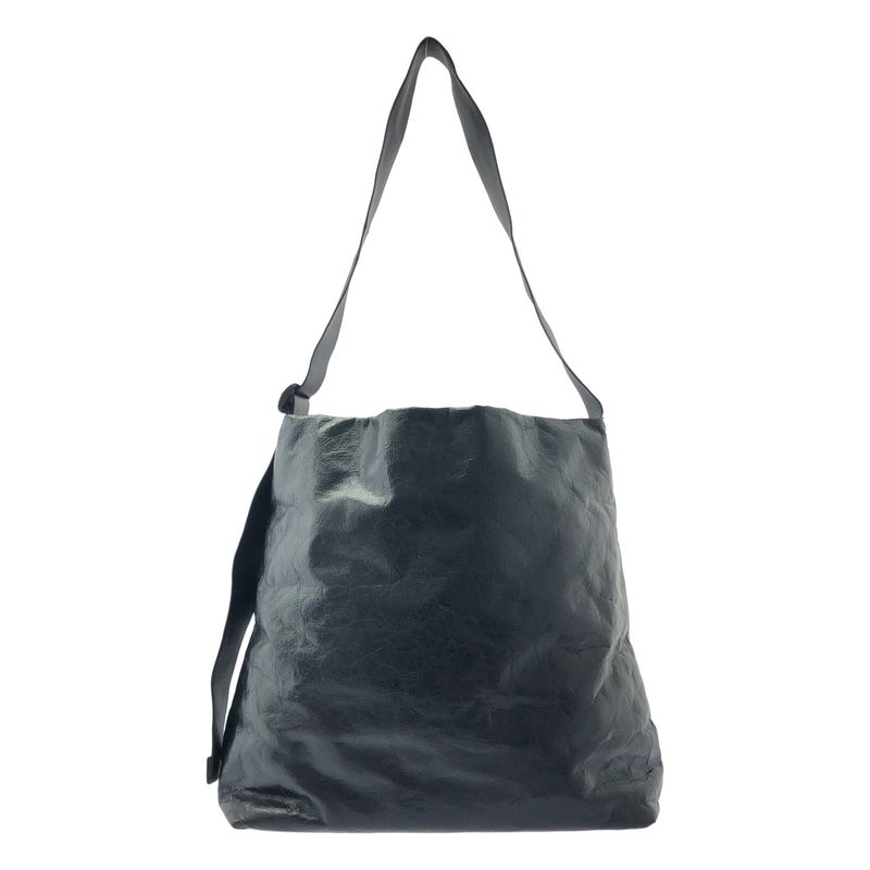 Balenciaga Monaco East-West Monaco Hobo Shoulder Bag Black Men's