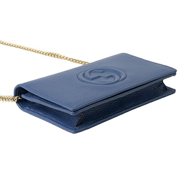 Gucci Shoulder Bag Soho Blue