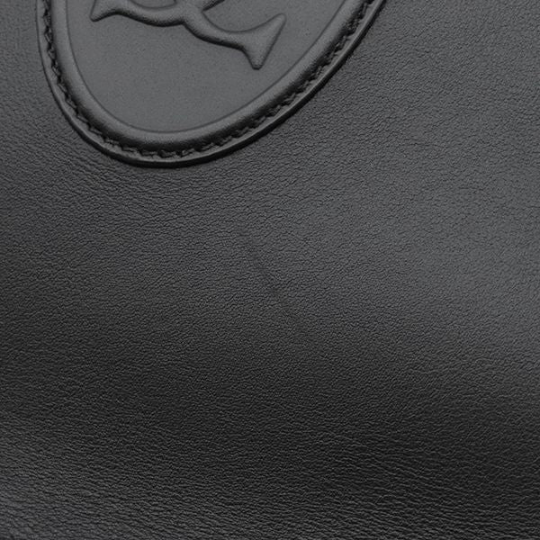 Cartier Shoulder Bag Hobo Bag Sm Leather Black Gold Hardware Must de