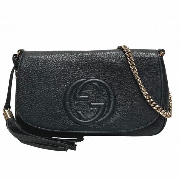 Gucci Soho Chain Black Bag Shoulder Bag