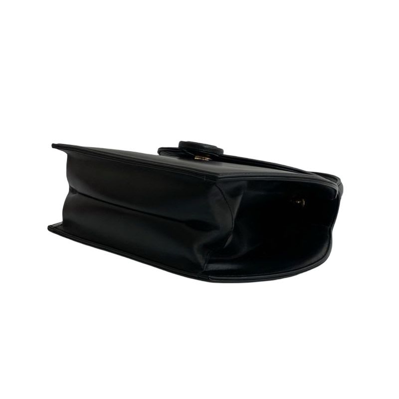 Tiffany & Co Logo Hardware Leather 2-Way Handbag