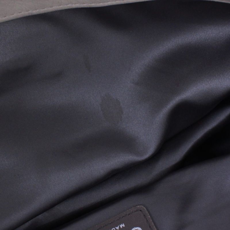 Chanel 255 Chain Handbag Lambskin White Handbag Silver