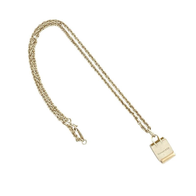 Tiffany & Co Shopping Bag Necklace Logo
