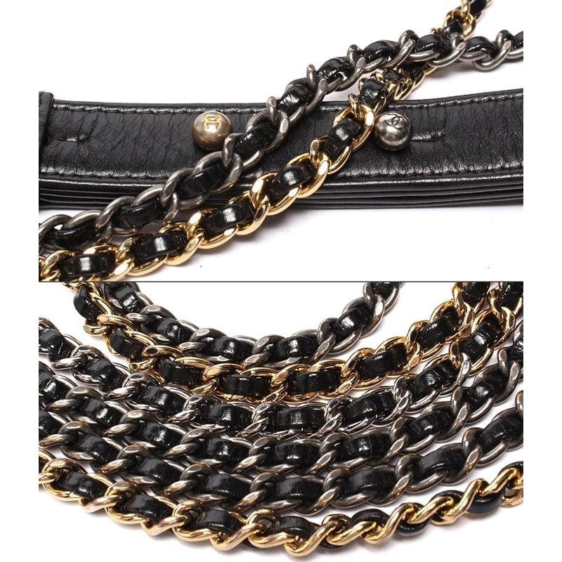 Chanel Shoulder Bag Hobo Bag Small Silver Hardware Gold Hardware Shoulder