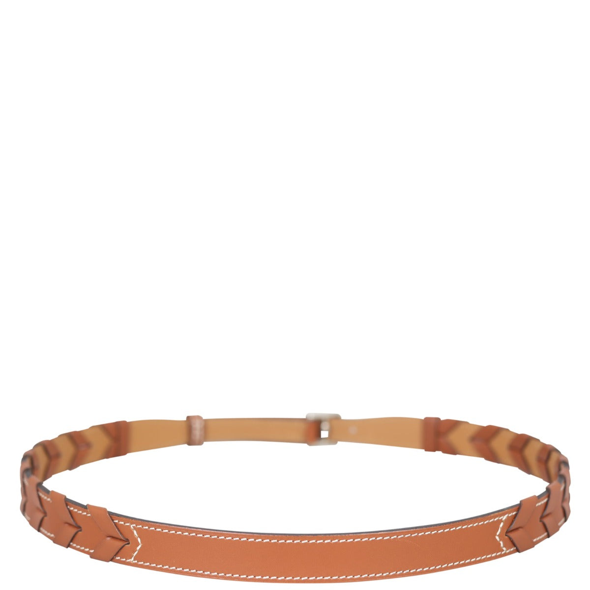 Hermes Braided Leather Belt