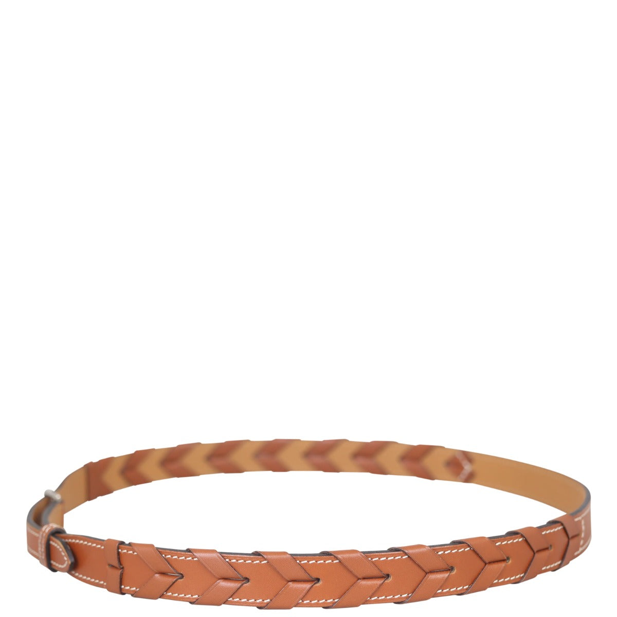 Hermes Braided Leather Belt