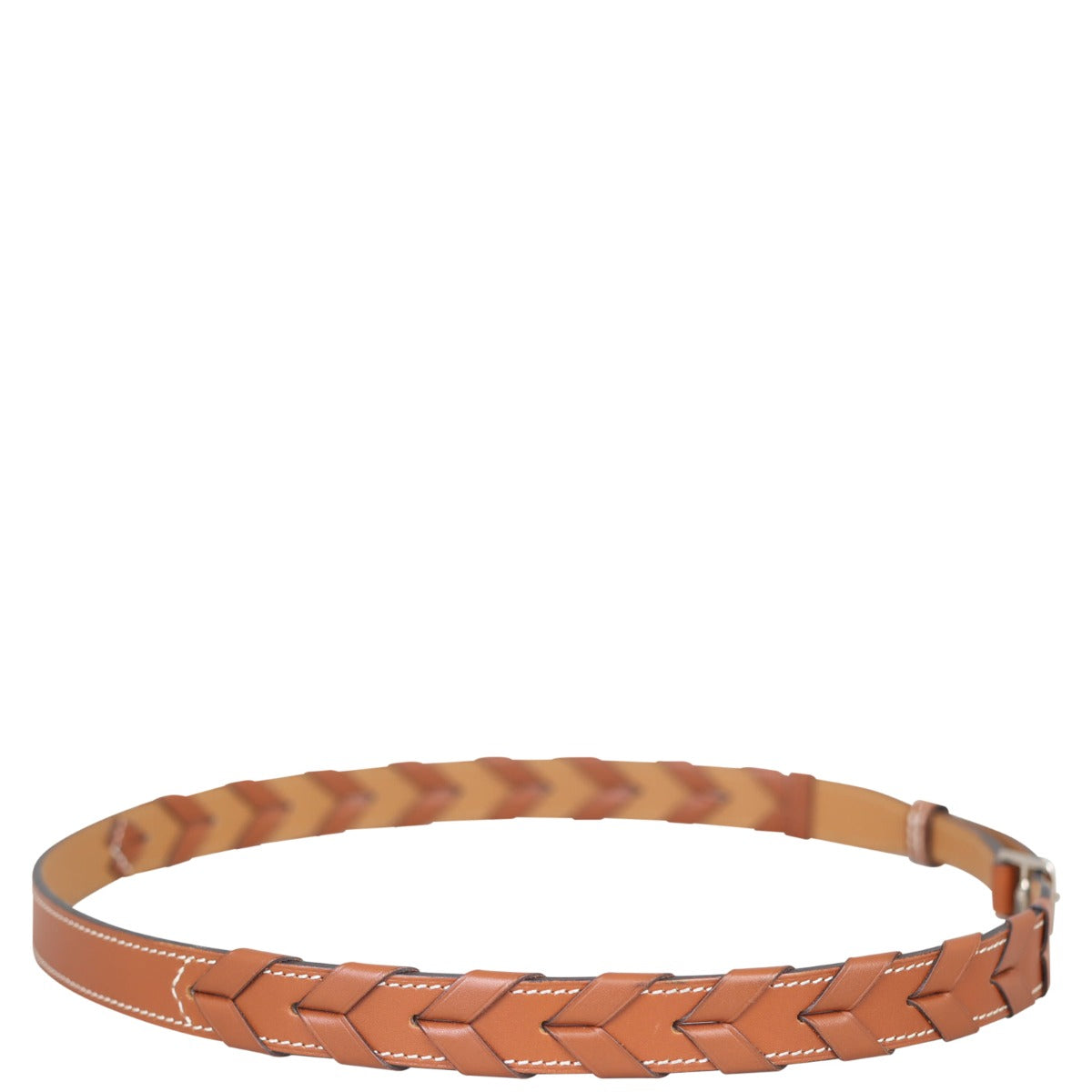 Hermes Braided Leather Belt
