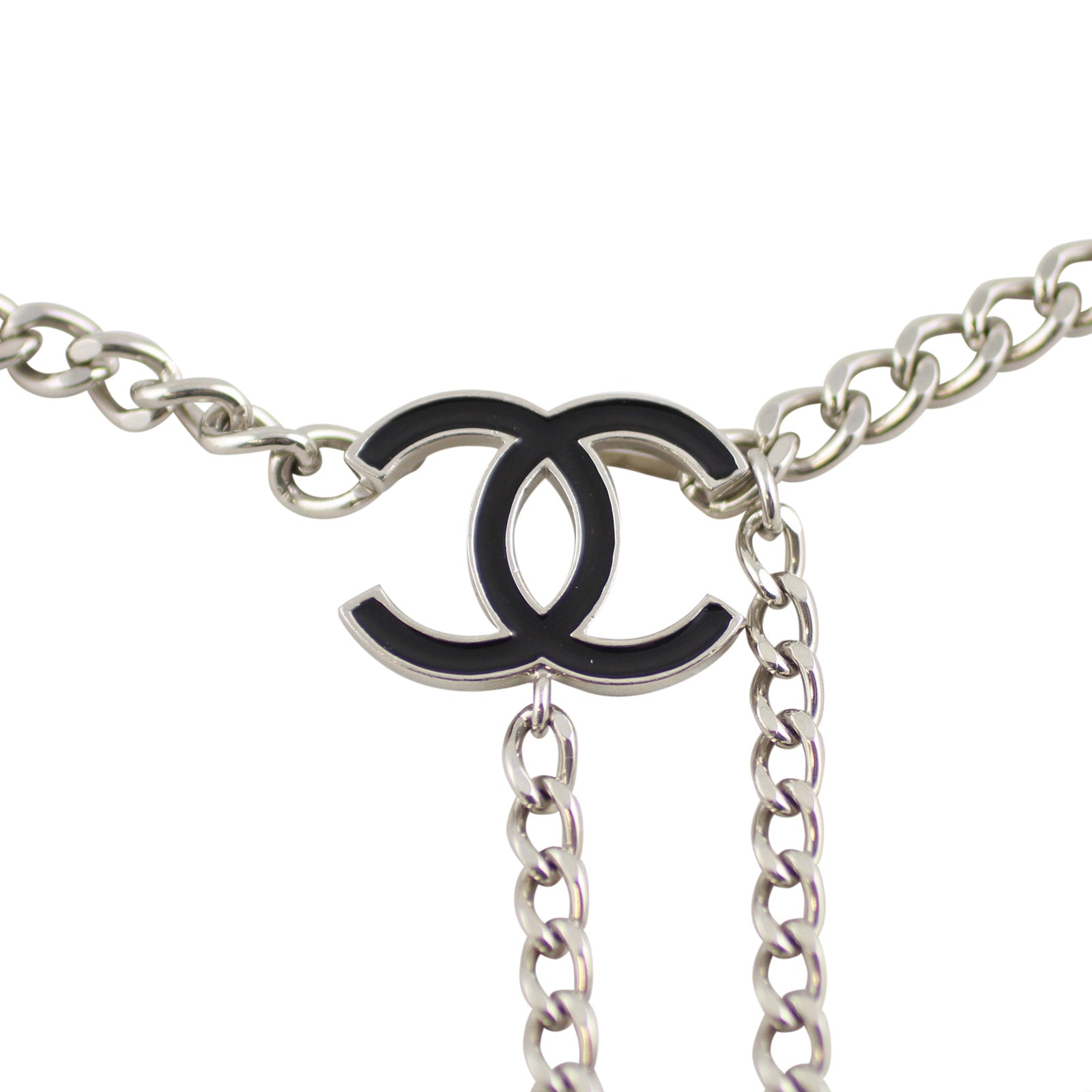 Chanel CC Chain Belt | Silver Tone Chain