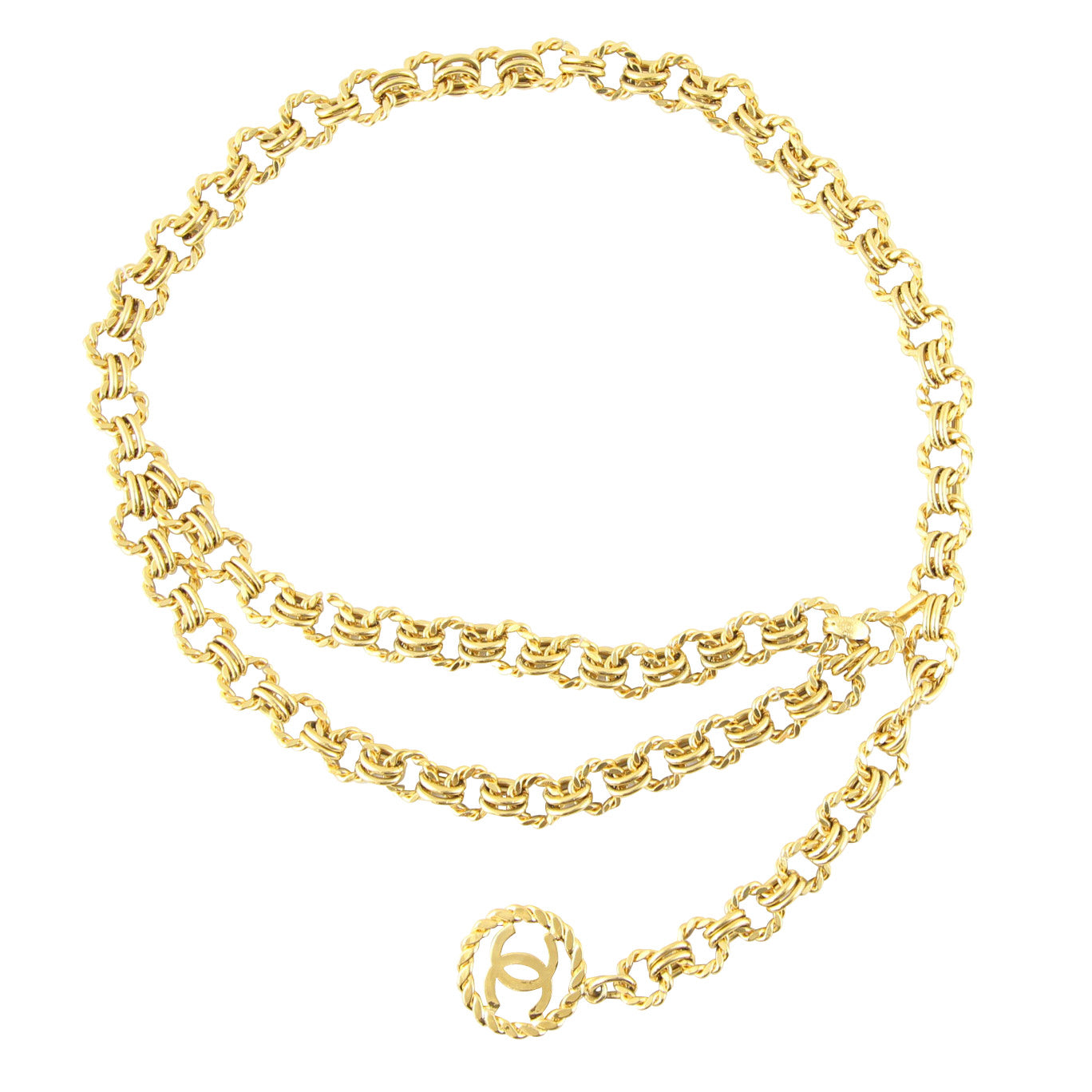 Chanel CC Medallion Chain Belt