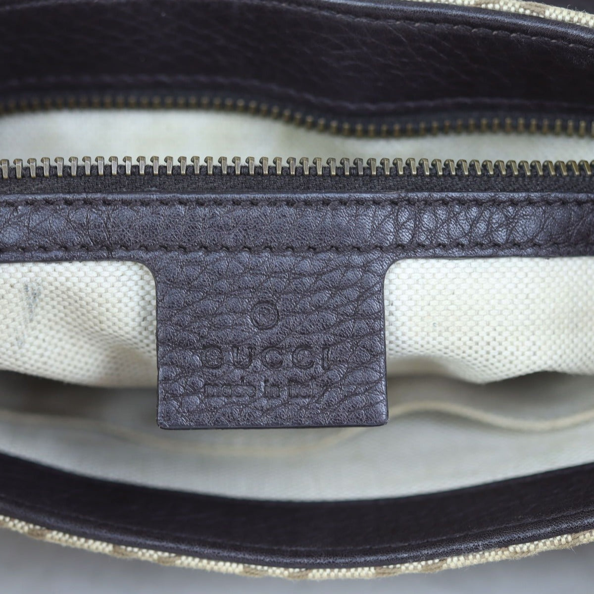 Gucci 1973 Canvas Flap Bag