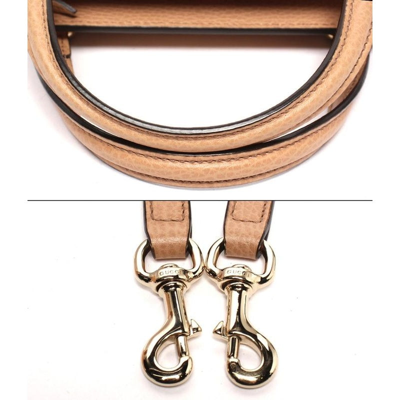 Gucci 2-Way Shoulder Bag Handbag Crossbody Interlocking Soho